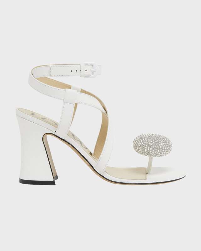 Calle Pebble Leather Sandals